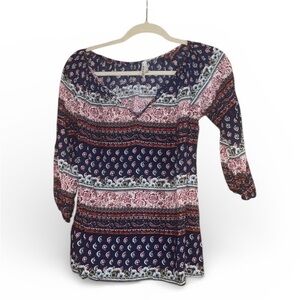 Roper Multicolor Bohemian Blouse